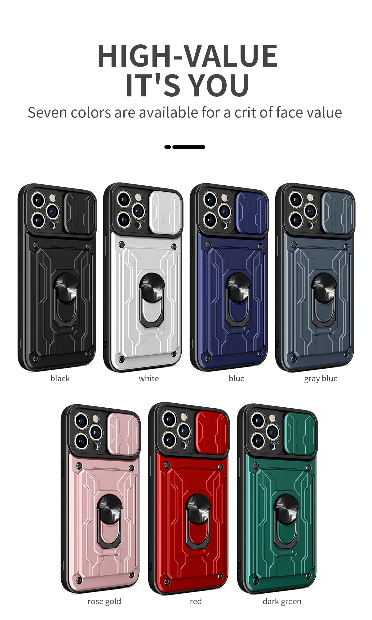 Hidden Slide Card Slot Case For iPhone 15 14 13 Pro Max 12 Pro Plus Cases