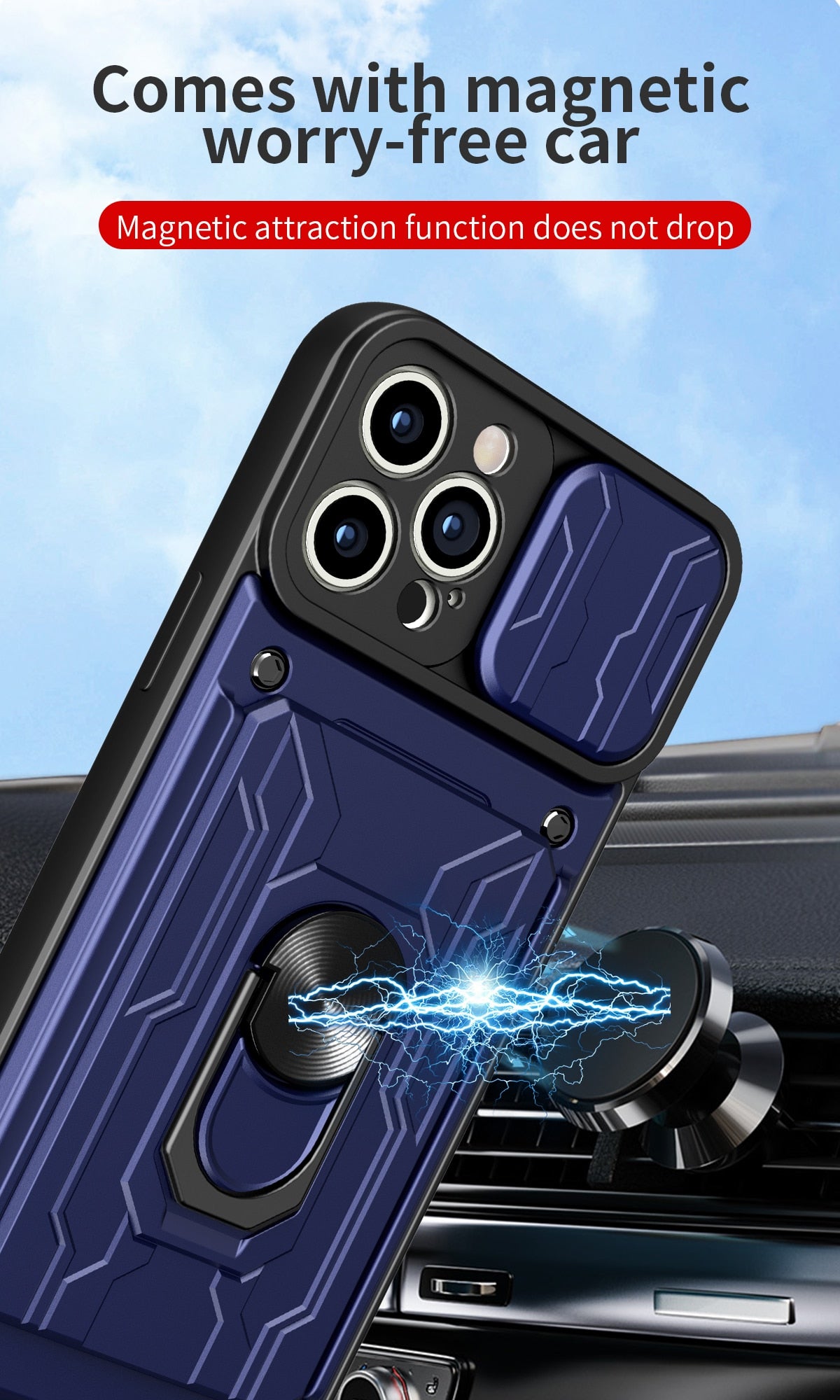 Hidden Slide Card Slot Case For iPhone 15 14 13 Pro Max 12 Pro Plus Cases