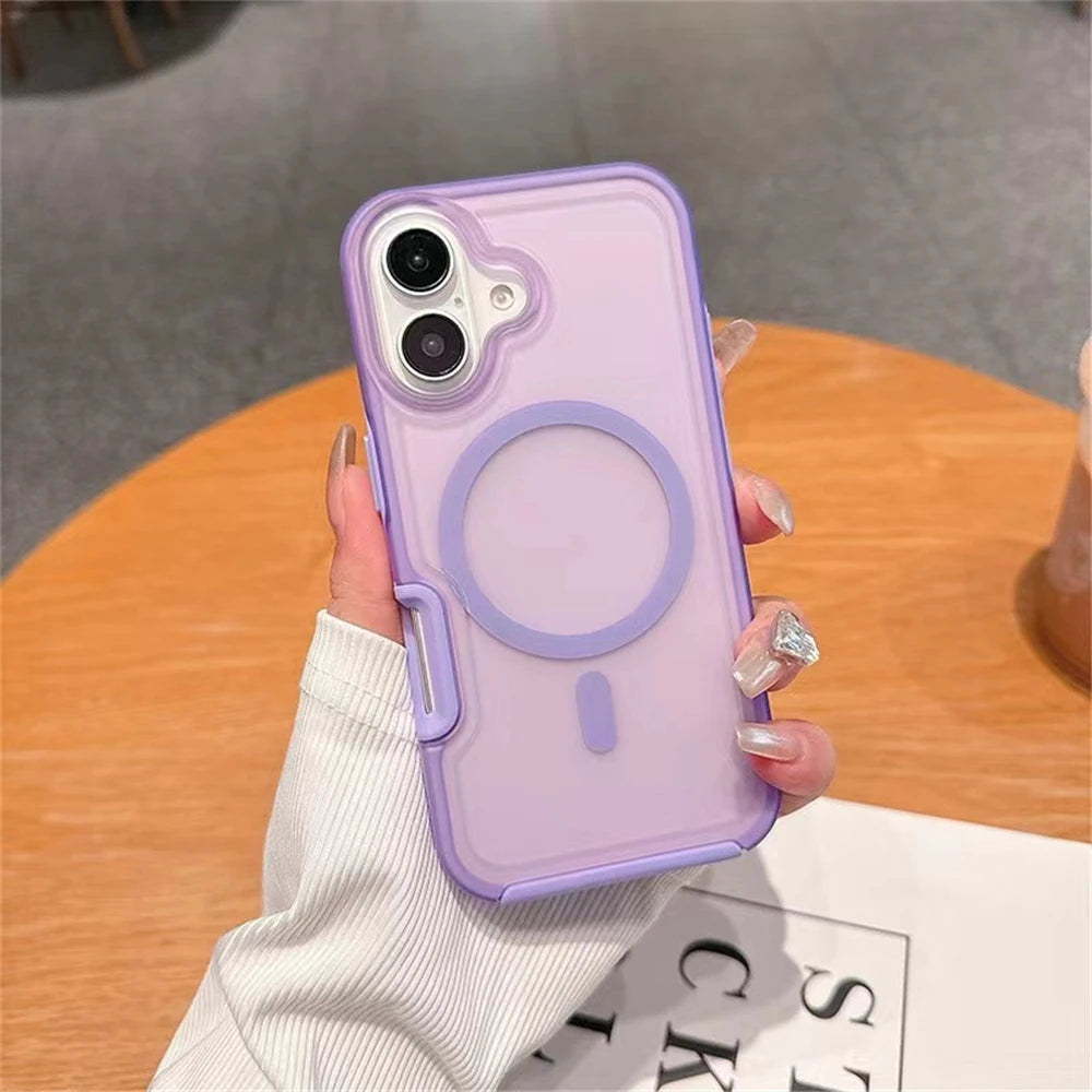 Magnetic Neon Color Matte Case