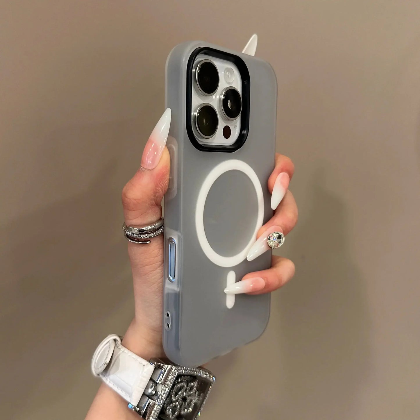 Candy Color 2 IN 1 Magsafe Case