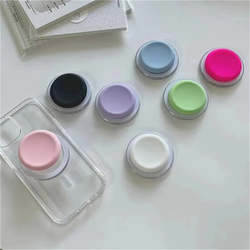 Cute Silicone Round For Magsafe Magnetic Phone Griptok