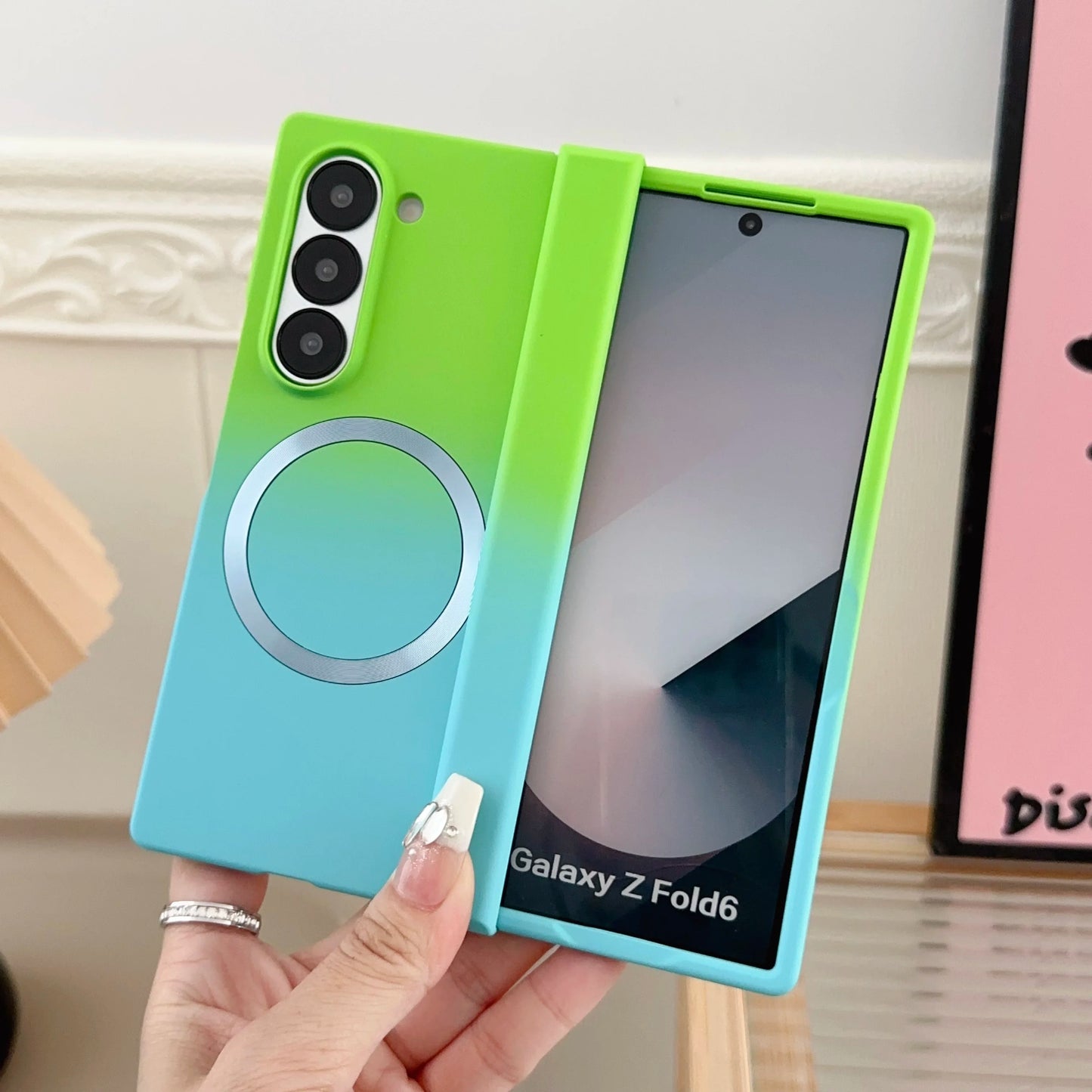 Magnetic Wireless Charge Case For Samsung Galaxy Fold