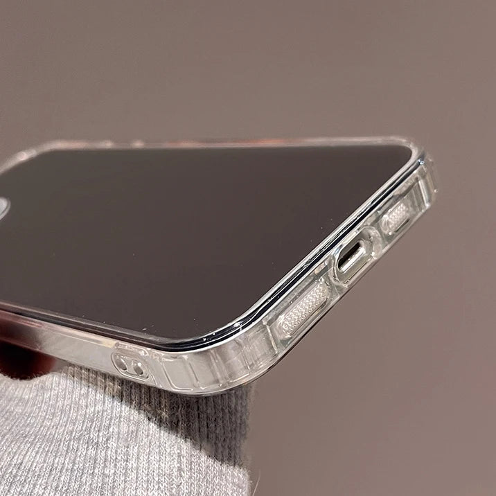 Silver Mirror Shockproof Case