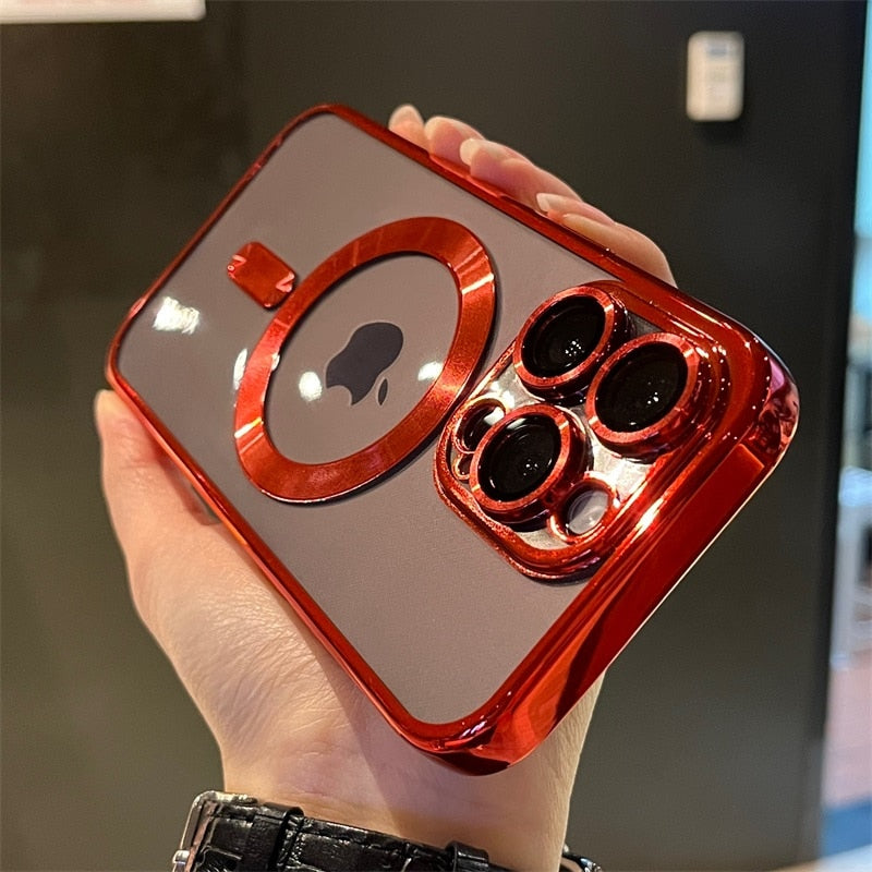 Magsafe Wireless Charge Case For iPhone 15 14 Plus 13 12 Pro Max Cover