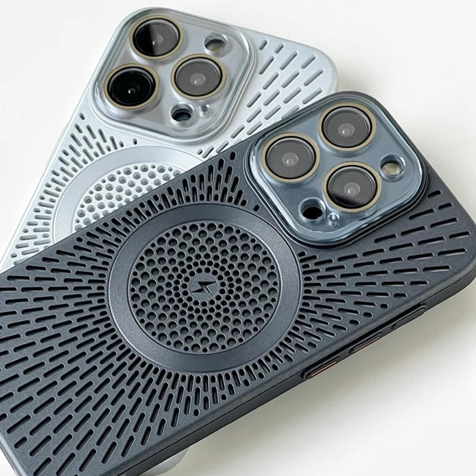 Luxury Heat Dissipation Magsafe Case