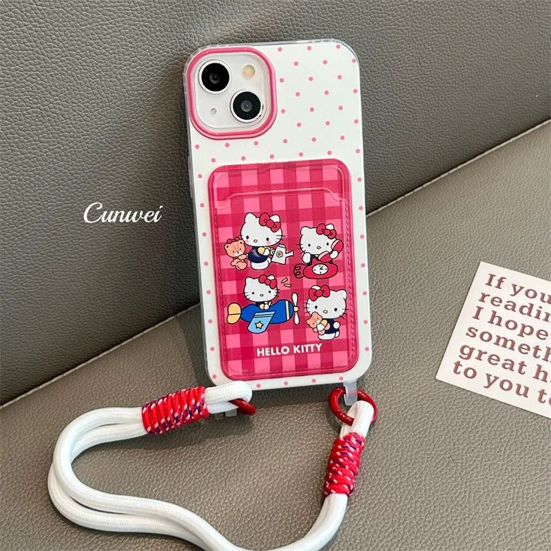 CUte Card Holder Cartoon Phone Case