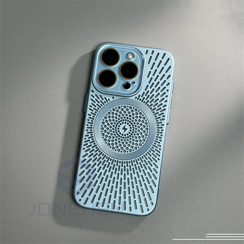 Luxury Heat Dissipation Magsafe Case