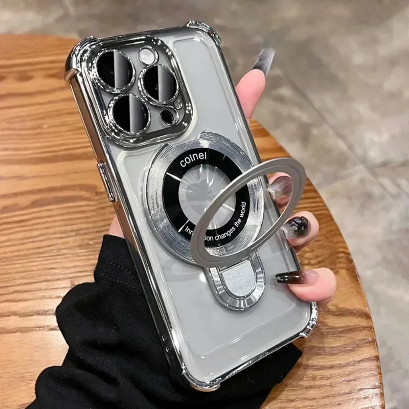 Wireless Charging Magsafe Ring Bracket Case