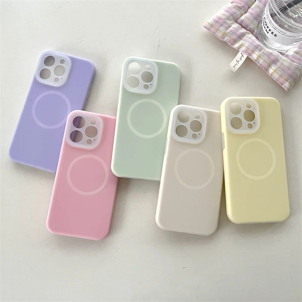 Jelly Silicone Magnetic Case