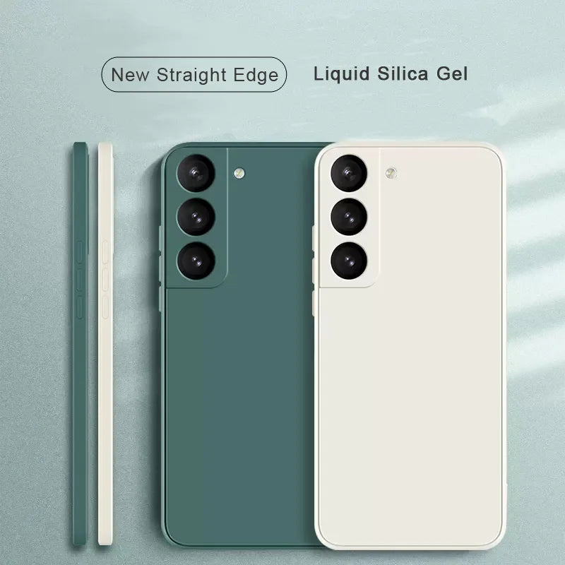 Silicone Case For Samsung Galaxy S20 FE S21 Ultra S10 Plus S23 S22 Soft Cover