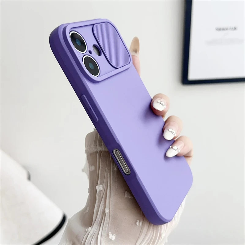 Slide Camera Lens Protection Case