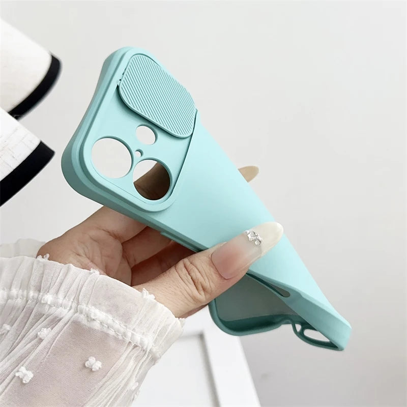 Slide Camera Lens Protection Case