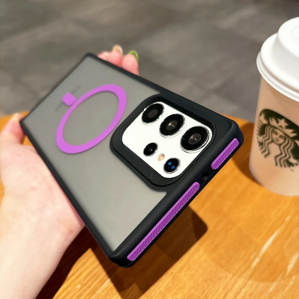 Magnetic Wireless Charging Case for Samsung Galaxy Cover