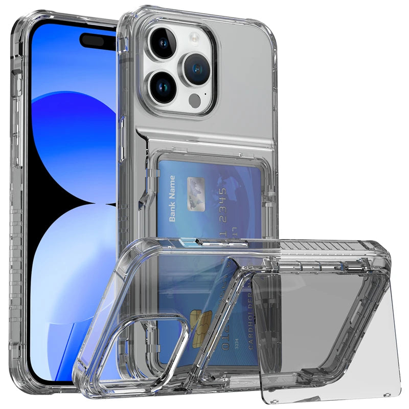 Silicone Clear Phone Case For iPhone