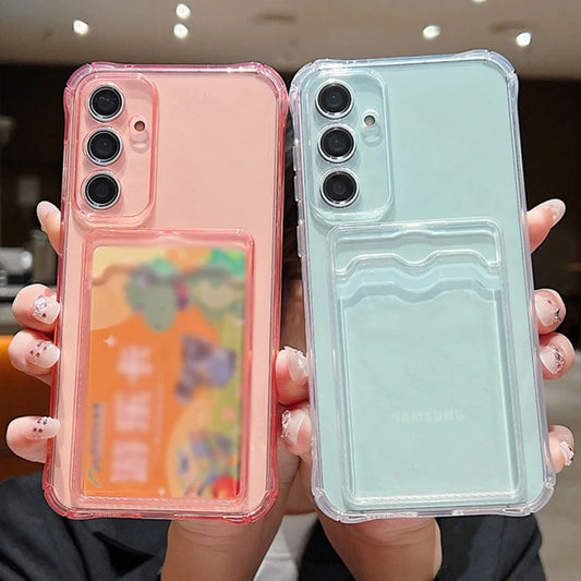 Card Holder Clear Phone Cover