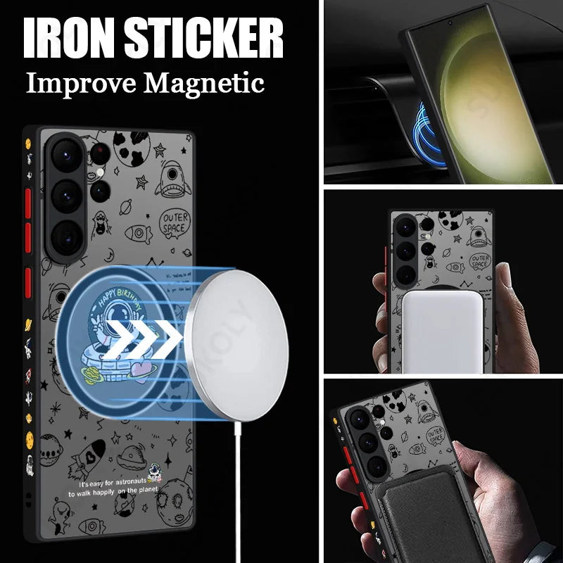 Magnetic Space Astronaut Case