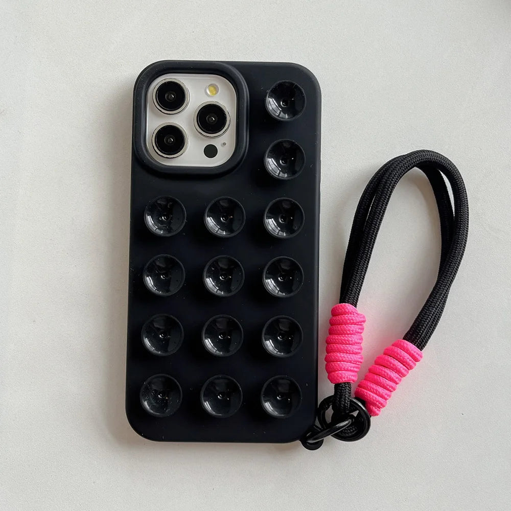 Suction Transparent Shockproof Phone
Cover