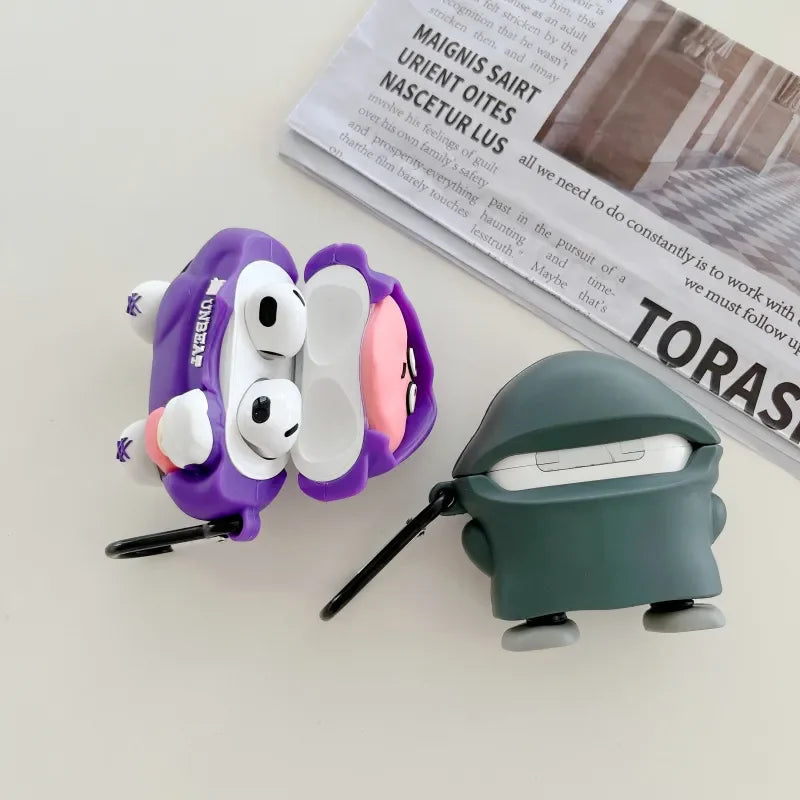 Cartoon Pattern Case For Airpods Pro 2 Wireless Earphone Charging Box