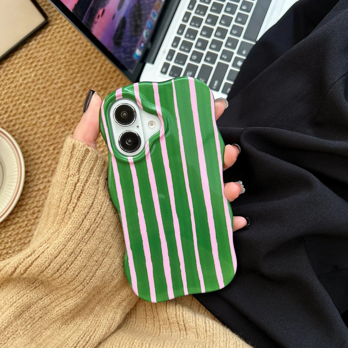 Glossy Stripes Phone Case