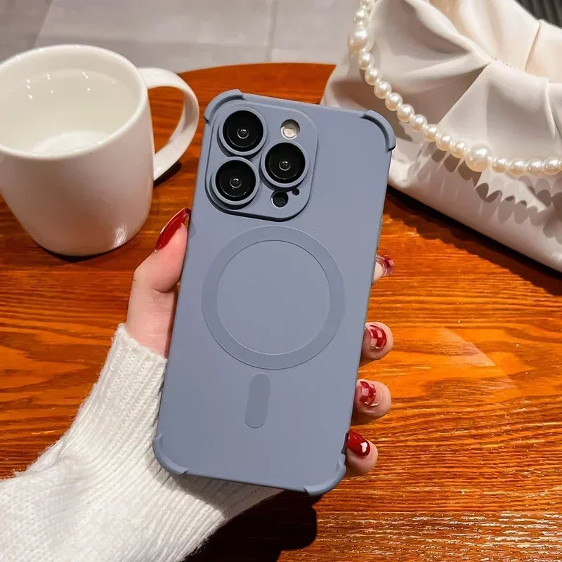 Silicone Shockproof Soft Case For iPhone