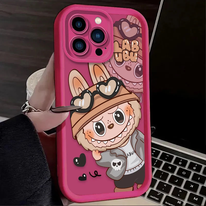 Lovely Love Heart Silicone Case