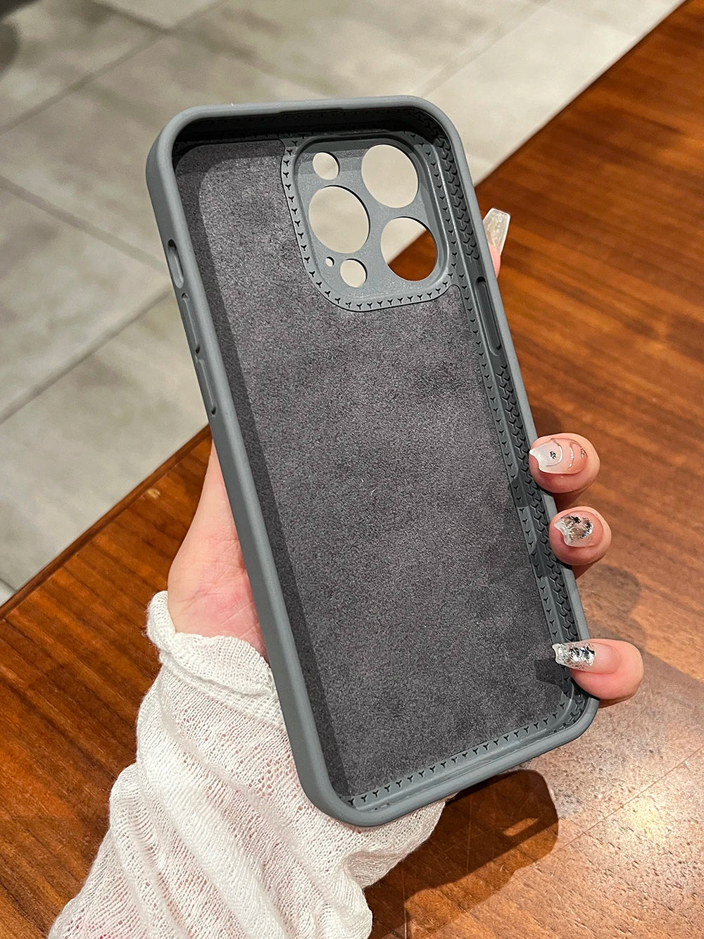 Original Liquid Silicone Magnetic Stand Holder Phone Case