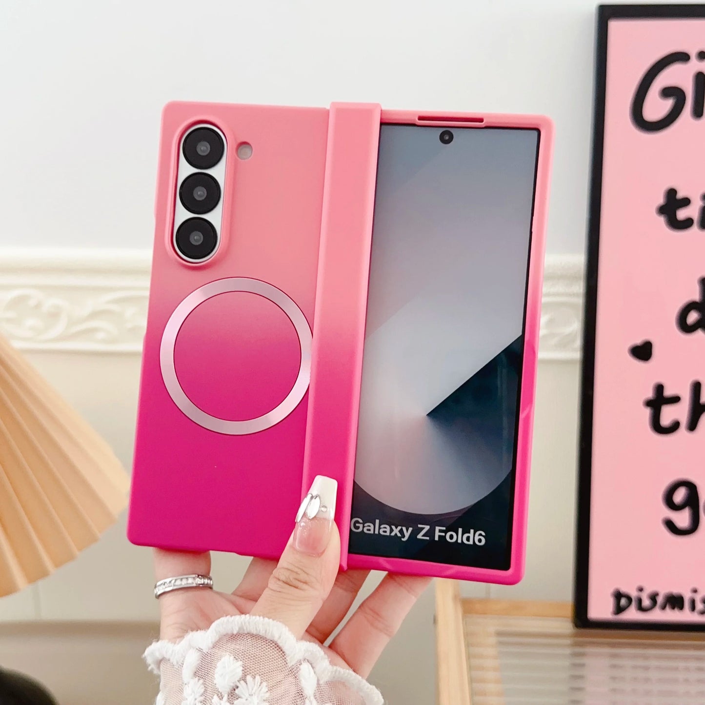 Magnetic Wireless Charge Case For Samsung Galaxy Fold