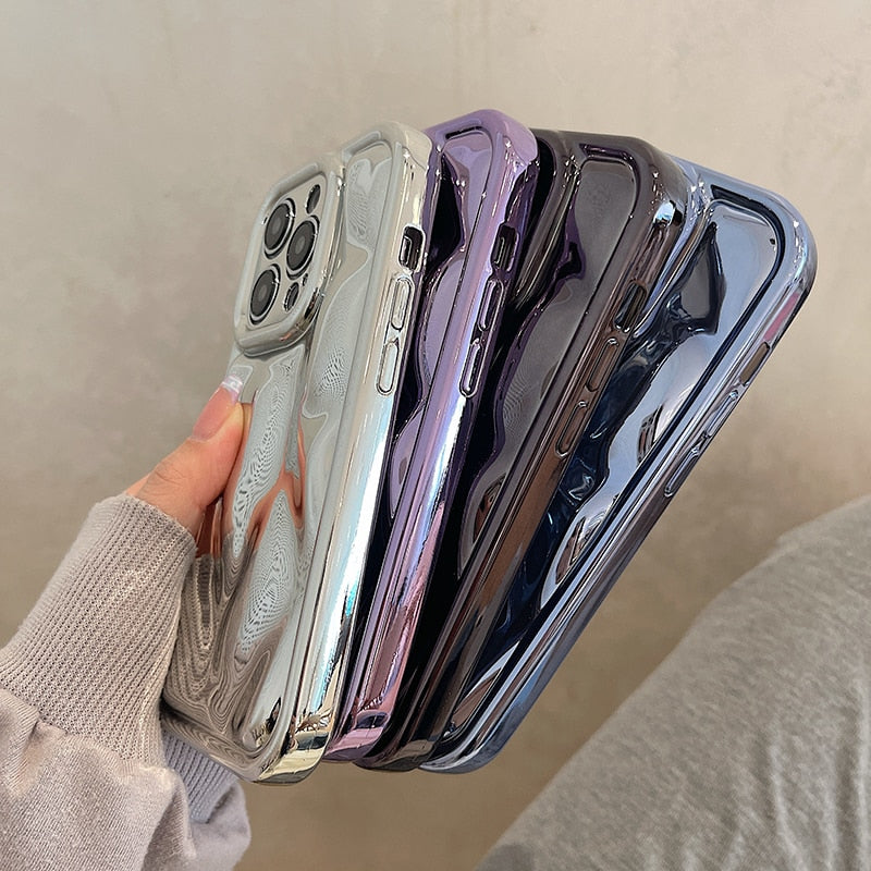 Case For iPhone 14 13 12 Pro Max 14 Plus Plain Cover
