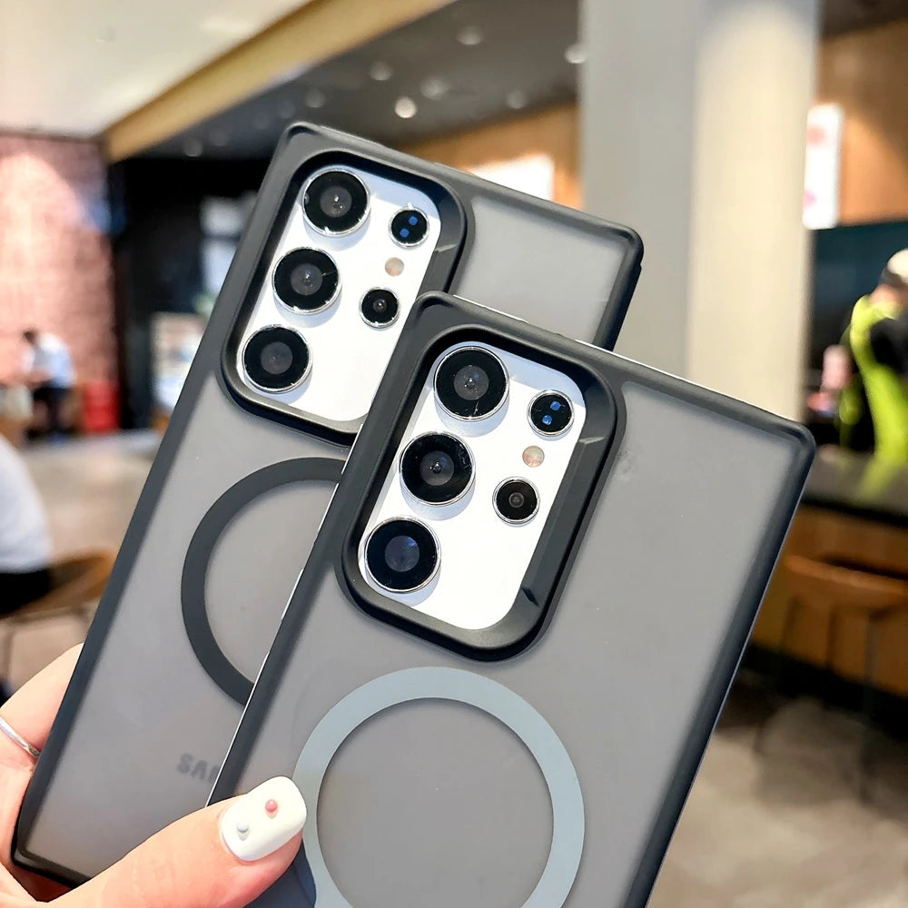 Magnetic Wireless Charging Case for Samsung Galaxy Cover