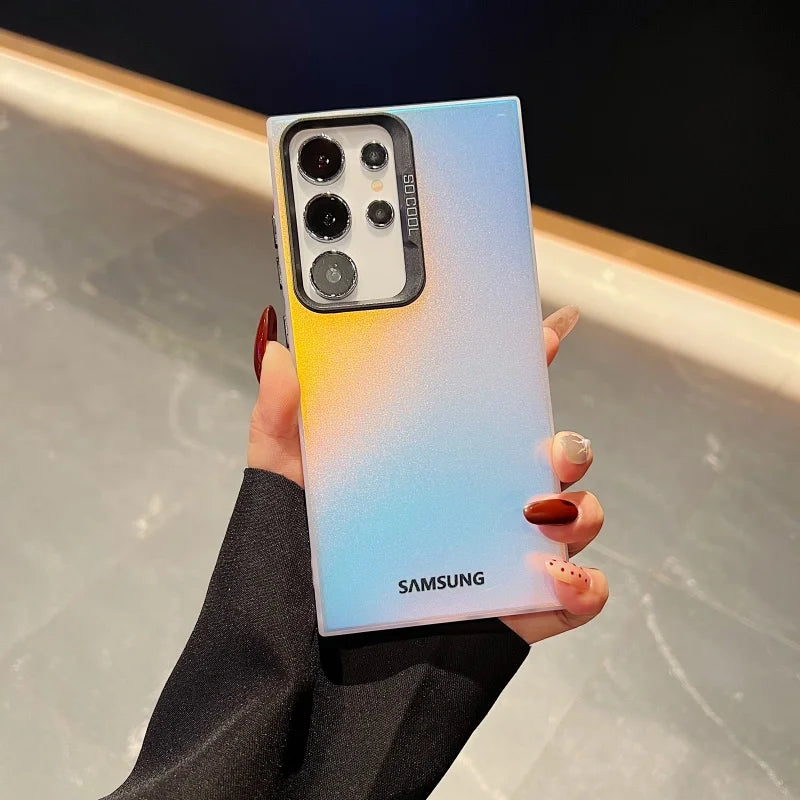 Luxury Matte Laser Phone Case