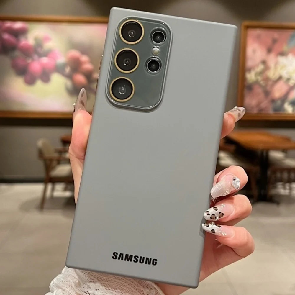 Original Liquid Silicone Case Samsung Cover