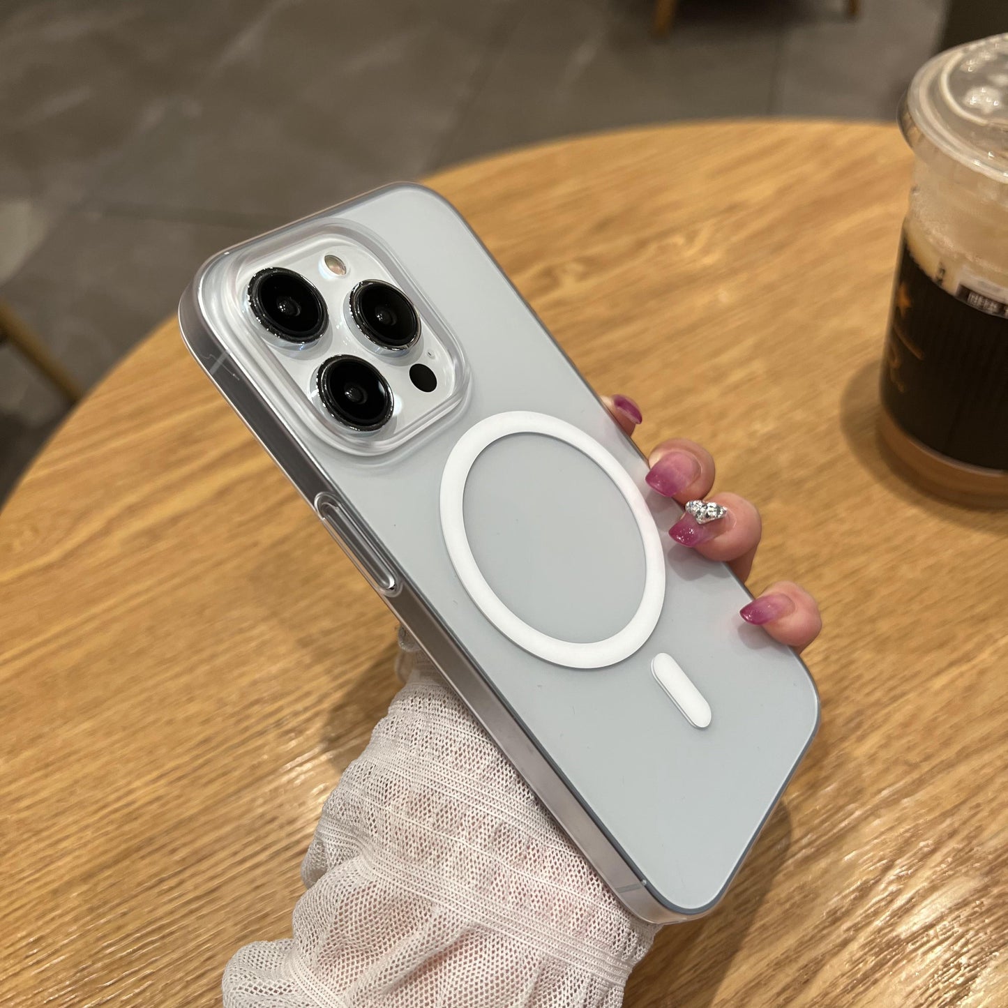 Matte Magsafe Wireless Charge Case for iPhone 15 14 Plus 13 12 Pro Max Cover