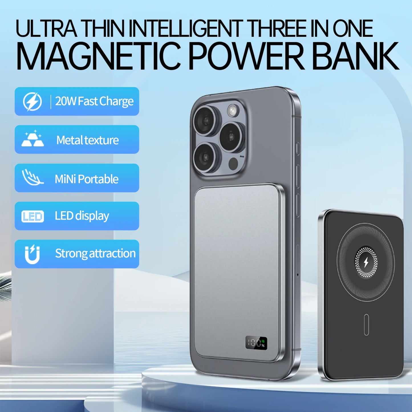 Magnetic Magsafe Power Bank