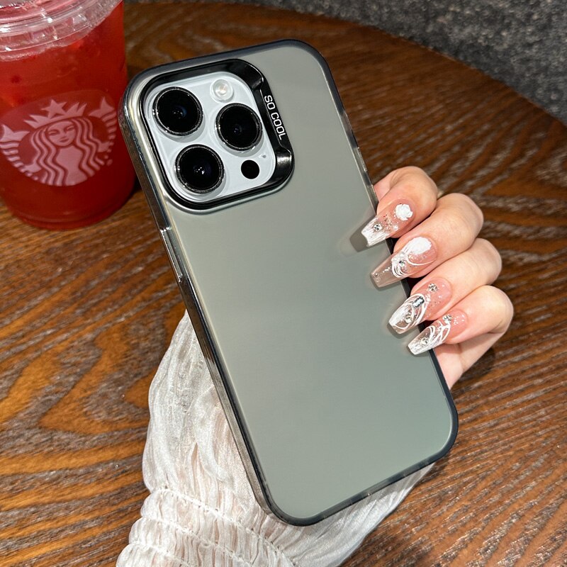 iPhone 15 14 13 12 Luxury Shockproof Gradient Phone Case