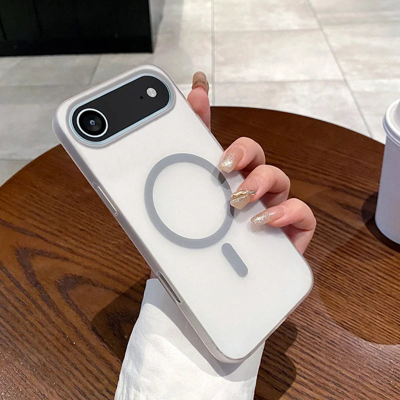 Slim Matte Clear Magnetic Cases
