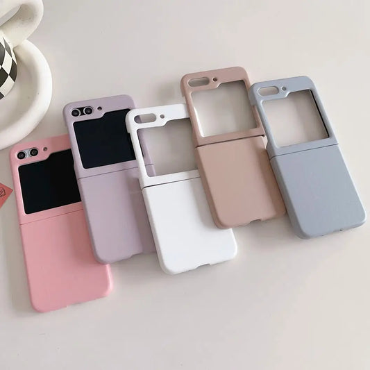 Leather Phone Case For Samsung Galaxy Z Flip