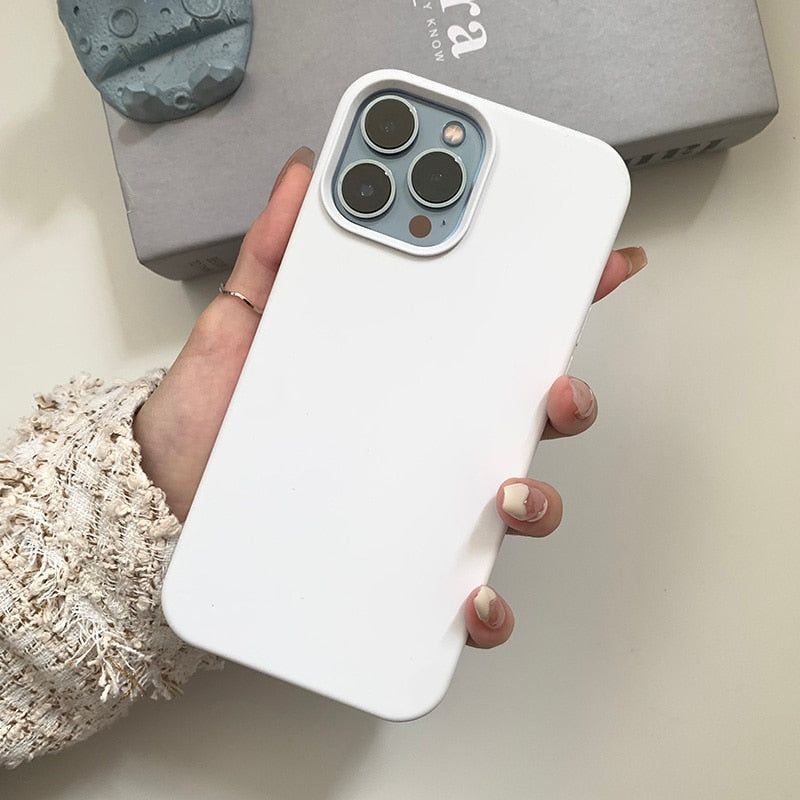 Liquid silicone phone case for iphone 13 12 pro max 14 plus case for iphone 14 pro max