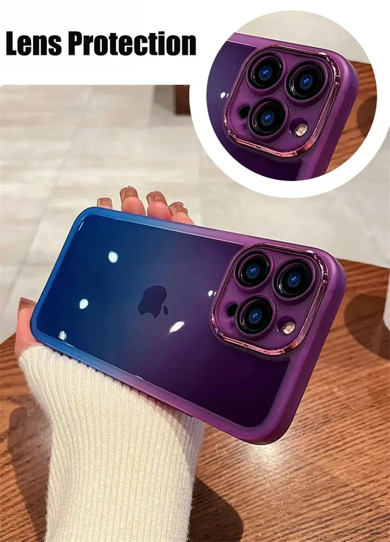 Rainbow Clear Phone Case