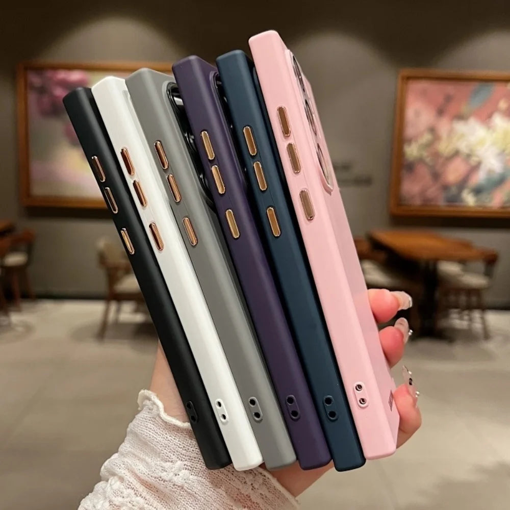Original Liquid Silicone Case Samsung Cover
