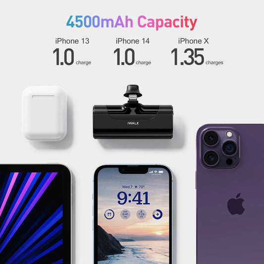 Portable Charger for iPhone Power Bank 4500mAh Fast Charging Battery Pack