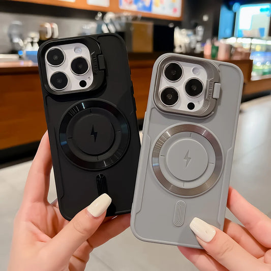 Flip Up Lens Holder Magnetic Case