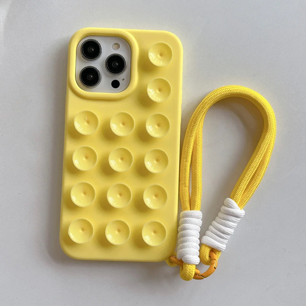 Suction Transparent Shockproof Phone
Cover
