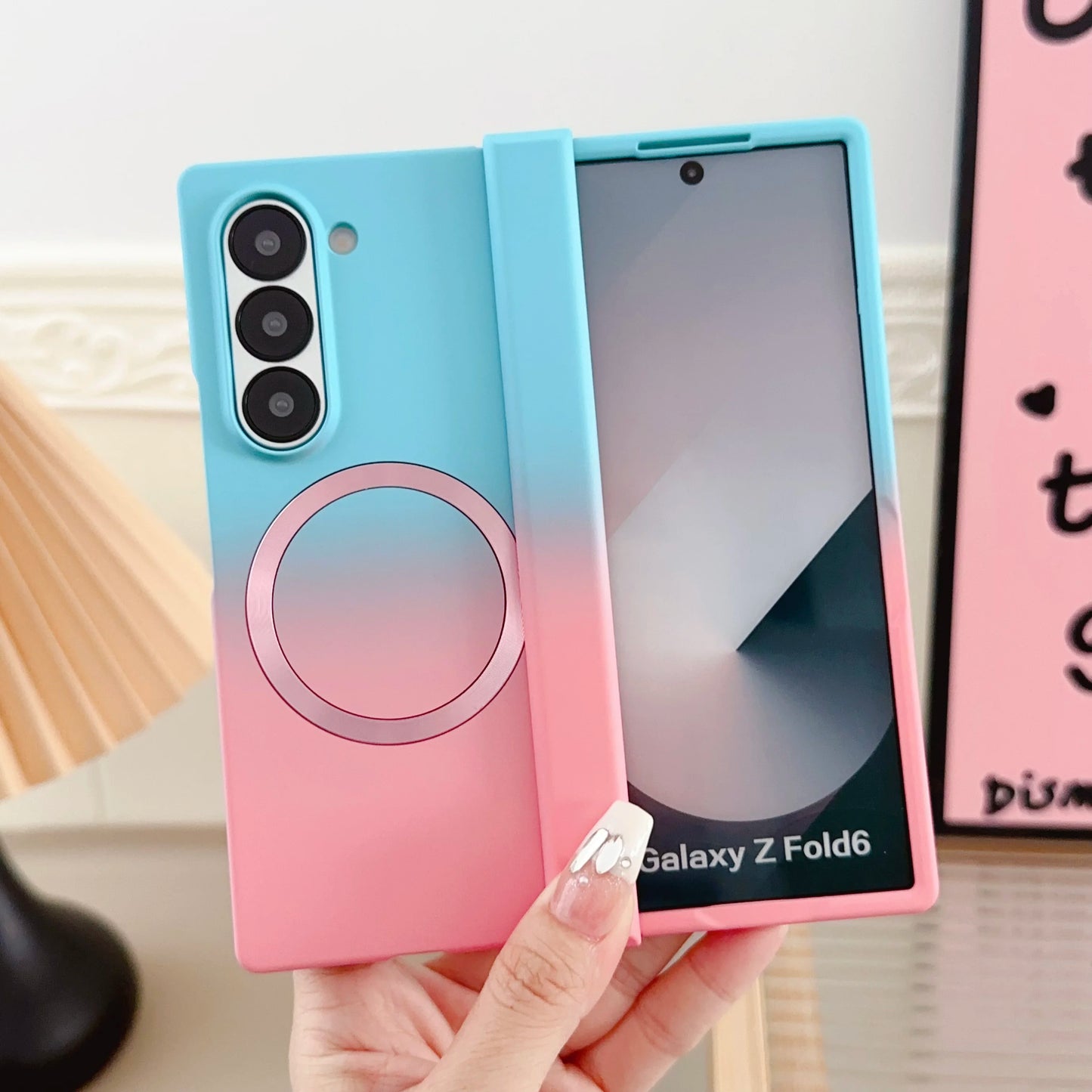 Magnetic Wireless Charge Case For Samsung Galaxy Fold