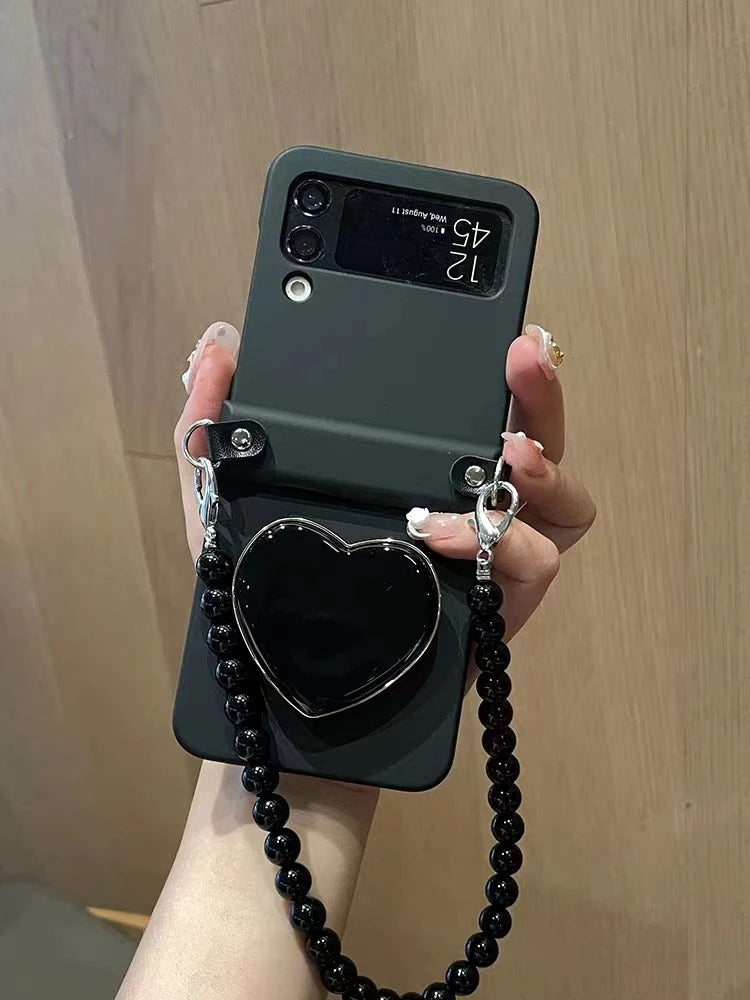 Heart Stand Holder Phone Case Cover