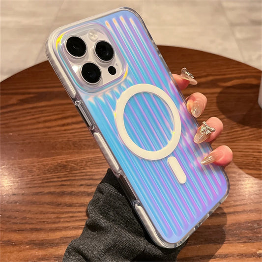 Stripes Magnetic For Magsafe Phone Case