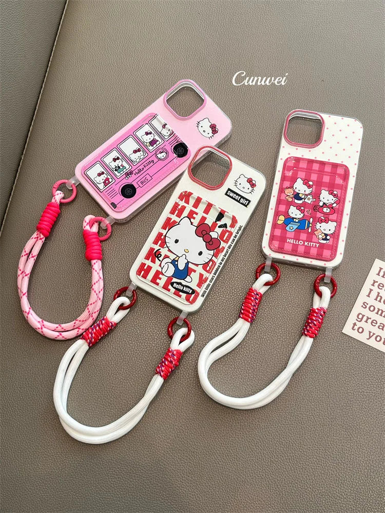 CUte Card Holder Cartoon Phone Case