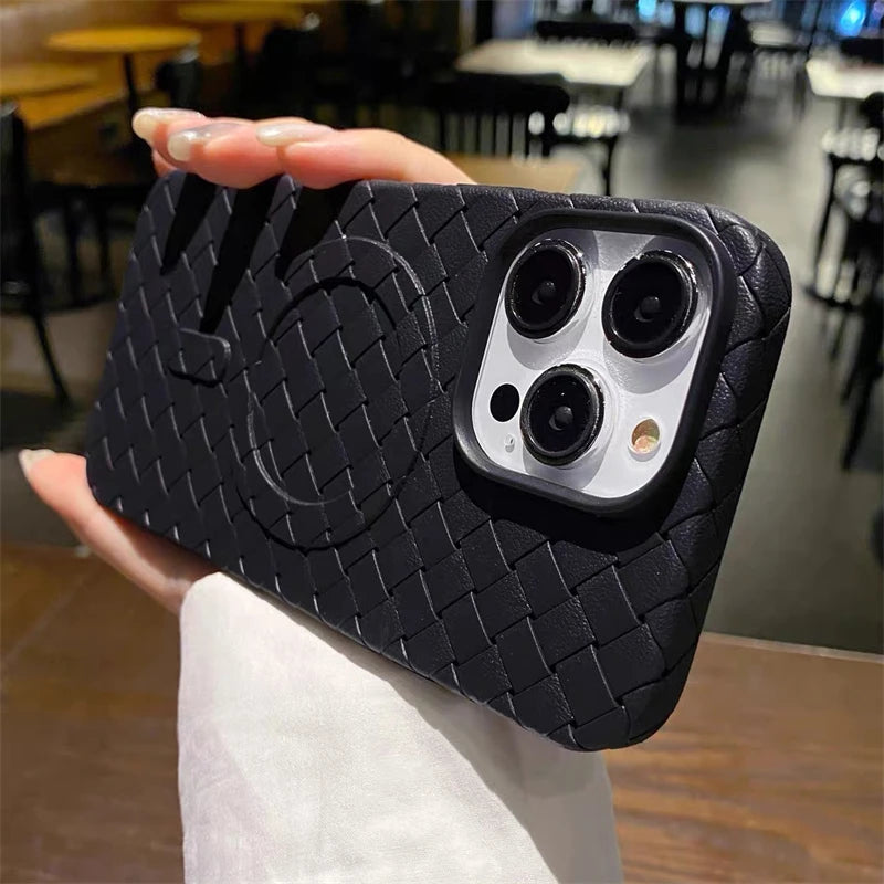 For Magsafe Magnetic Wireless Charge Case For iPhone Soft Silicone Cover