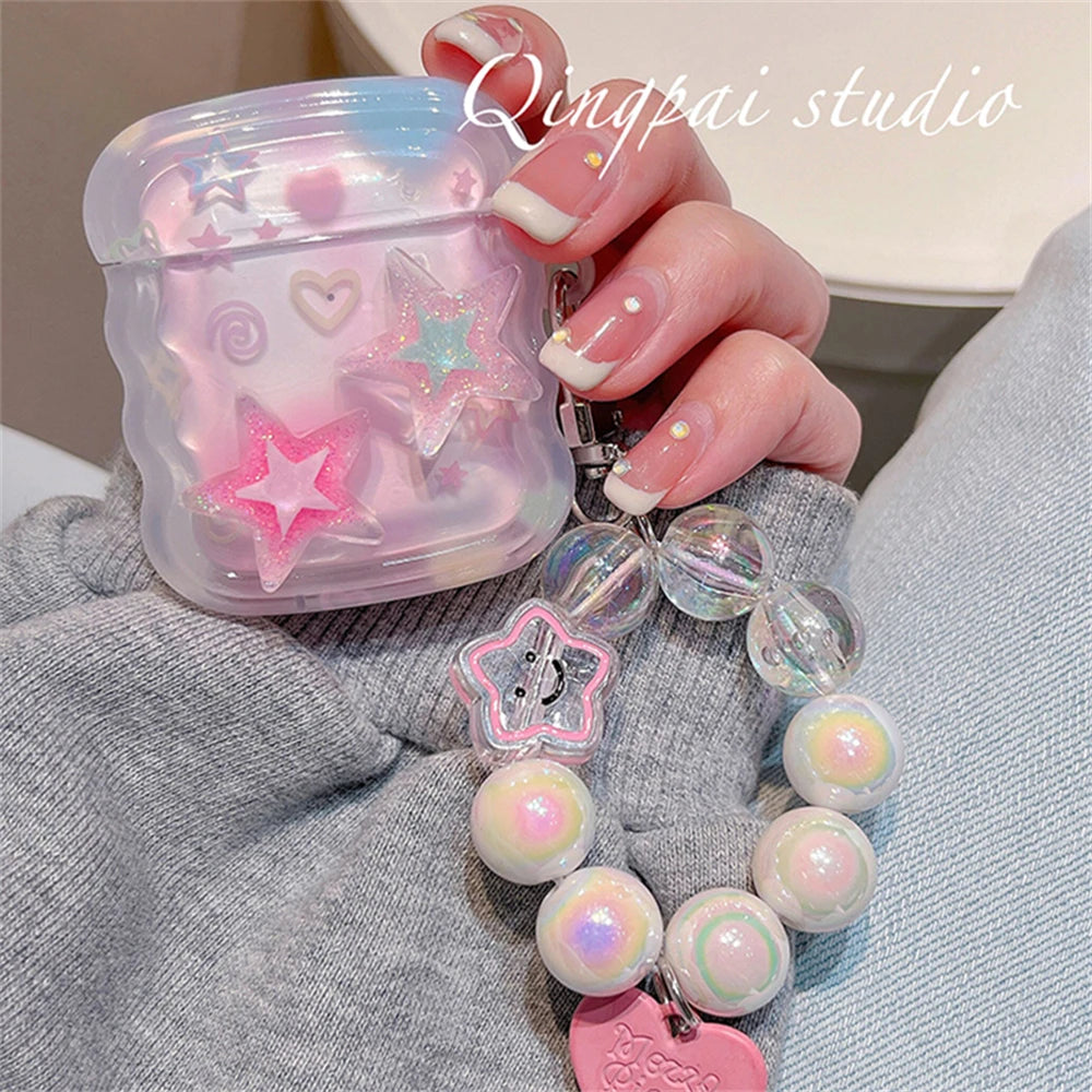 Cute Headphones Case For AirPods 1 2 3 Pro 2