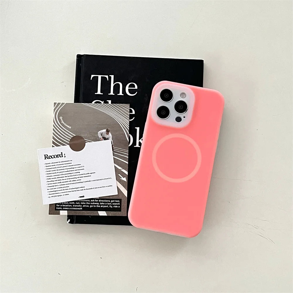 Jelly Silicone Magnetic Case