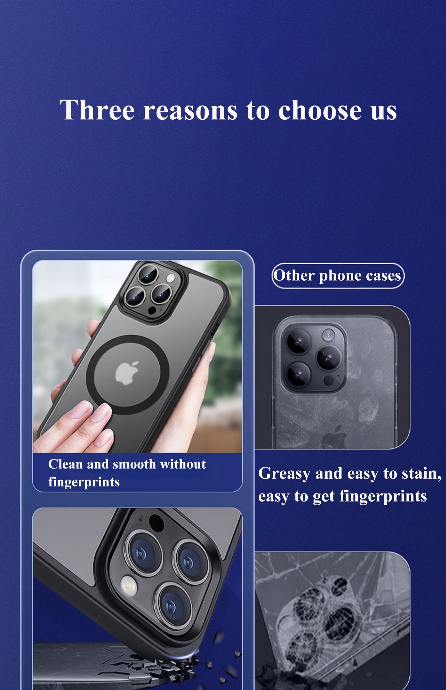 iPhone 15 14 13 12 Luxury Matte Magnetic Wireless Charge Phone Case Magsafe Cover